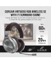 Corsair Virtuoso Rgb Wireless Se High-Fidelity Gaming Headset (50Mm High-Density Neodymium Speakers, Premium Memory Foam Earpads, 60Ft Signal Range, Omni-Directional Microphone) Espresso | CA-9011181-EU