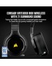 CORSAIR Virtuoso RGB Wireless Gaming Headset High Fidelity 7.1 Surround Sound Memory Foam Earcups 20 Hour Battery Life Carbon CA 9011185 NA Electronic Games | CA-9011185-NA