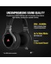 CORSAIR Virtuoso RGB Wireless Gaming Headset High Fidelity 7.1 Surround Sound Memory Foam Earcups 20 Hour Battery Life Carbon CA 9011185 NA Electronic Games | CA-9011185-NA