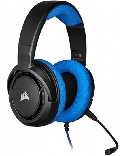 Corsair Hs35 Stereo Gaming Headset, Blue | CA-9011196-NA