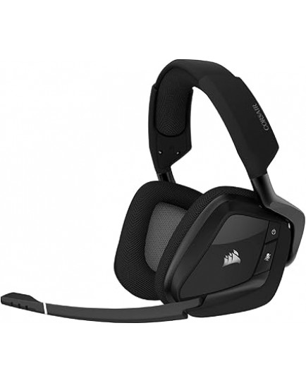 Corsair Void RGB Elite Wireless Premium Gaming Headset With 7.1 Surround Sound - Discord Certified - Works With Pc, Ps5 And Ps4 - Carbon | CA-9011201-NA