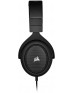 Corsair Hs60 Pro - 7.1 Virtual Surround Sound Gaming Headset With Usb Dac - Works With Pc, Xbox Series X, Xbox Series S, Xbox One, Ps5, Ps4, And Nintendo Switch - Carbon | CA-9011213-NA