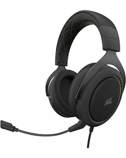 Corsair Hs50 Pro Stereo Gaming Headset - Green | CA-9011216-NA