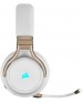 Corsair VIRTUOSO RGB WIRELESS High-Fidelity Gaming Headset, Pearl, Medium, Wired | CA-9011224-EU