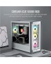 Corsair Icue 5000X Cc-9011213-Ww Rgb Tempered Glass Mid-Tower Atx Pc Smart Case — White | ‎CC-9011213-WW