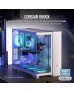 CORSAIR 6500X Tempered Glass Mid-Tower ATX PC Case – No Fans Included – Dual-Chamber Design – Wide Cooling Flexibility – Reverse Connection Motherboard Compatible – White | CC-9011258-WW