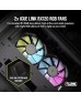 CORSAIR iCUE LINK 2500X RGB Small-Tower mATX Dual Chamber PC Case – Panoramic Tempered Glass – Reverse Connection Motherboard Compatible – 2x CORSAIR RX120 RGB Fans Included – Black| CC-9011267-WW