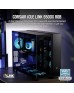 CORSAIR iCUE LINK 6500X RGB Mid-Tower ATX Dual Chamber PC Case – Panoramic Tempered Glass - Reverse Connection Motherboard Compatible – 3x CORSAIR RX120 RGB Fans Included – Black | CC-9011269-WW