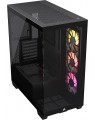 CORSAIR 3500X ARGB Mid-Tower ATX PC Case – Panoramic Tempered Glass – Reverse Connection Motherboard Compatible – 3X CORSAIR RS120 ARGB Fans Included – Black | CC-9011278-WW 