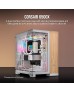 CORSAIR ATX 6500X Mid-Tower Dual Chamber PC Case - Panoramic Tempered Glass - Reverse Connection Compatible Motherboard - No Fans Included - White/Bamboo Wood | CC-9011284-WW