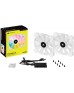 CORSAIR SP Series, White SP140 RGB ELITE, 140mm RGB LED Fan | CO-9050139-WW