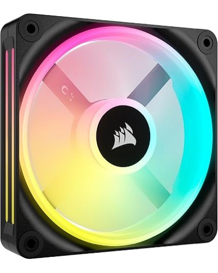 Corsair iCUE LINK QX120 RGB 120mm PWM PC Fan Expansion Kit Single Black | CO-9051001-WW