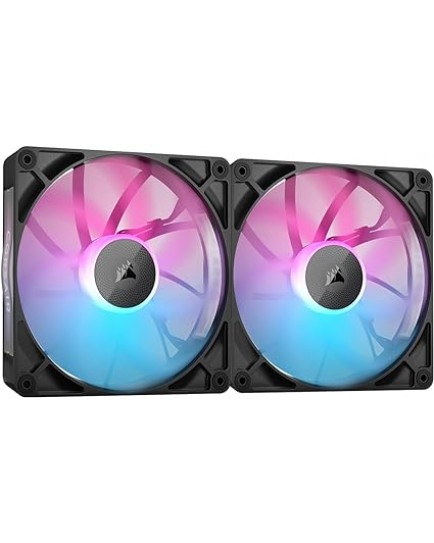 CORSAIR iCUE LINK RX140 RGB 140mm PWM Fan Triple Starter Kit BLACK | CO-9051020-WW