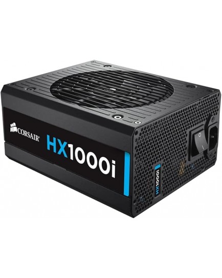 Corsair HX1000i 1000 Watt 80 Plus Platinum Certified PSU High-Performance ATX Power Supply (Black) | CP-9020259-UK