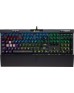 Corsair K70 RGB MK.2 Full-Sized Mechanical Gaming Keyboard, CHERRY MX Red Switches, USB-A Wired Connectivity, Full Key (NKRO) with 100% Anti-Ghosting Keys, Black | CH-9109010-NA