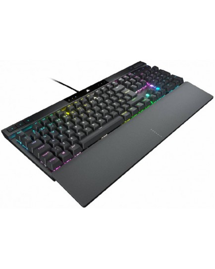 Corsair K70 RGB Pro Mechanical Wired Keyboard, Cherry MX Red Switch, 105 Keys Matrix, Rate Up to 8000Hz with Axon, Polycarbonate Keycaps, 100 Million Keystrokes, Arabic Layout, Black | CH-9109410-AR