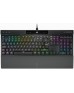 Corsair K70 RGB Pro Mechanical Wired Keyboard, Cherry MX Red Switch, 105 Keys Matrix, Rate Up to 8000Hz with Axon, Polycarbonate Keycaps, 100 Million Keystrokes, Arabic Layout, Black | CH-9109410-AR