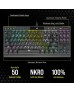 Corsair K70 RGB TKL Champion Series Optical Mechanical Gaming Keyboard, PBT Double Shot Pro, 87 Keys, 8,000hz Hyper Polling, 1.0mm Actuation Distance, 150 Million Keystrokes, Black | CH-911901A-NA