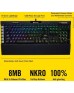 Corsair K95 RGB PLATINUM Mechanical Gaming Keyboard, 6 Dedicated G-Keys, Detachable Wrist Rest, Cherry MX Speed, Black | CH-9127014-NA