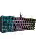 Corsair K65 RGB MINI 60% Mechanical Gaming Keyboard, Cherry MX Red Swtiches, 61 Keys, Full Key (NKRO) Keys, , Wired Connectivity, AXON Hyper-Processing Technology, Black | CH-9194010-NA