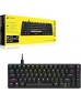 Corsair K65 PRO Mini RGB 65% Optical-Mechanical Wired Gaming Keyboard - OPX Switches - PBT Double-Shot Keycaps - iCUE Compatible - QWERTY NA Layout - Black | CH-91A401A-NA