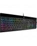 Corsair K55 RGB PRO XT RGB USB 3.0 Type-A Gaming Keyboard, Rubber Dome Switches, 16.8 Million Colors, Wrist Rest Included, IP42 Rate Protection, Wired Connectivity | CH-9226715-NA