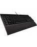 Corsair K55 RGB PRO RGB USB 2.0 Type-A Gaming Keyboard, Rubber Dome Switch, 16.8 Million Colors, Wrist Rest Included, IP42 Rate Protection, Wired Connectivity, Black | CH-9226765-NA