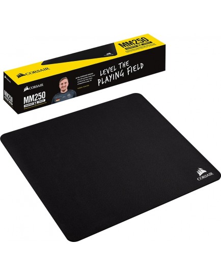 Corsair MM250 Champion Series Cloth Mouse Pad, X-Large 450 x 400 x 5 mm (Black) | CH-9412560-WW