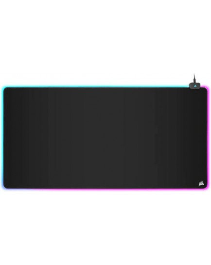 Corsair MM700 RGB Extended 3XL Cloth Gaming Mouse Pad/Desk Mat Two USB Ports - Black | CH-9417080-WW