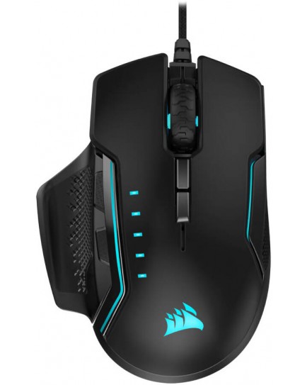 Corsair GLAIVE RGB PRO Wired Gaming Mouse, Black | CH-9302211-NA