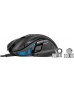 Corsair NightSword RGB Gaming Mouse, PMW3391 Sensor, 18,000 DPI Sensor, Dynamic RGB Lighting, Adjustable Weight System, Ergonomic Design, 8 Programmable Buttons, Black | CH-9306011-NA