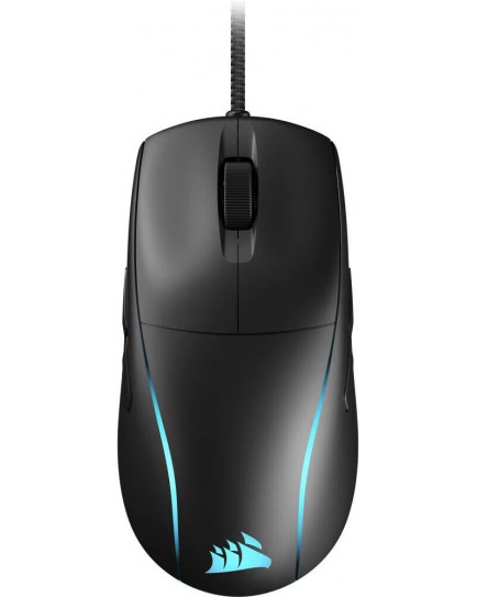 Corsair M75 Wired Lightweight RGB Gaming Mouse, Marksman 26K Sensor, 26000 DPI, 650 IPS Tracking, 50G Acceleration, Wired Connectivity, 1.8m Cable Length, Black | CH-930D010-EU