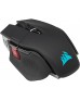 Corsair M65 RGB ULTRA Wireless Gaming Mouse, MARKSMAN 26K Sensor, 26,000 DPI, 8 Programmable Buttons, SLIPSTREAM Technology, 1.8m Tangle Free Rubber Cable, Black | CH-9319411-EU