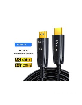 DTECH DT-HOF8020 8K HDMI FIBER...