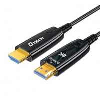 DTECH DT-HOF8010 8K HDMI FIBER CABLE 2.1V 10M