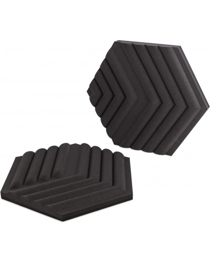 Elgato Wave Panels Extension Set (Black) - 2 acoustic treatment panels, dual density foam, proprietary EasyClick frames, modular design, easy setup and removal | 10AAK9901