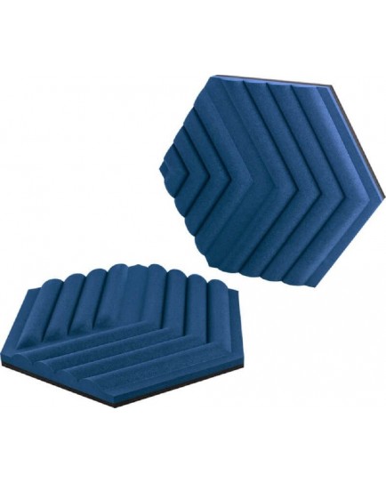 Elgato Wave Panels Foam Starter Set, Acoustic Treatment, Composite Plastic Frame Material, Blue | 10AAL9901