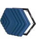 Elgato Wave Panels Foam Starter Set, Acoustic Treatment, Composite Plastic Frame Material, Blue | 10AAL9901