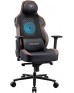 COUGAR NxSys Aero Gaming Chair with Integrated RGB Fan & Premium PVC Leather, Adjustable 3D Armrests, Elastomeric Mesh, Durable Steel Frame, 3" Wheels, 160kg Max Weight, Black-Orange | 3MARPORB.0001