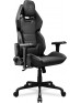 Cougar Hotrod Multi-zone Backrest Anchored Gaming Chair, Hyper-dura Leatherette, 3D Adjustable Armrest, Class 4 Gas Lift, 150° Reclining, 5-Star Steel Base , 2.4" Wheels, Black | 3MARXBLB.0001