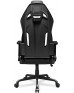 Cougar Hotrod Multi-zone Backrest Anchored Gaming Chair, Hyper-dura Leatherette, 3D Adjustable Armrest, Class 4 Gas Lift, 150° Reclining, 5-Star Steel Base , 2.4" Wheels, Black | 3MARXBLB.0001