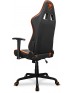 COUGAR Armor Elite Gaming Chair, Premium PVC Leather, 2D Armrest, Piston Height Adjustment, Class 4 Gas Lift Cylinder, 160° Reclining, Up to 120 Kg Max Load, Black-Orange | 3MELIORB.0001