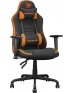 COUGAR Fusion S Ergonomic Gaming Chair, PVC Faux Leather, Metal 5-Star Base, , Built-in 3D Curved Lumbar Support, Adjustable Armrest, Class 4 Gas Lift Cylinder, 120 kg, Orange/Black | 3MFSLORB.0001