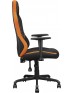 COUGAR Fusion S Ergonomic Gaming Chair, PVC Faux Leather, Metal 5-Star Base, , Built-in 3D Curved Lumbar Support, Adjustable Armrest, Class 4 Gas Lift Cylinder, 120 kg, Orange/Black | 3MFSLORB.0001