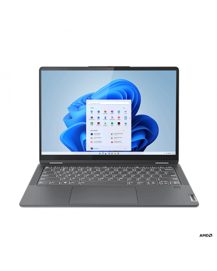 LENOVO FLEX 5 AMD Ryzen 5 5500U Processor, 8GB RAM, 512GB SSD, 14" Touch Display, Windows 11 Home, English Arabic Keyboard, 1 Year Warranty | 82R9006YAX