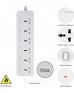 GONGNIU D3060-3M 6SOCKETS POWER EXTENSION