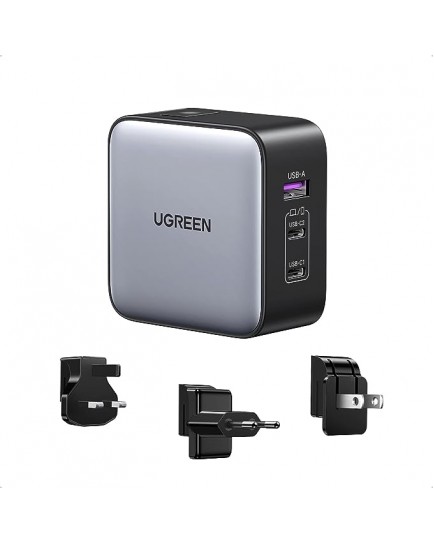 UGREEN 90409 Nexode GaN 65W USB C Charger International Travel Charger