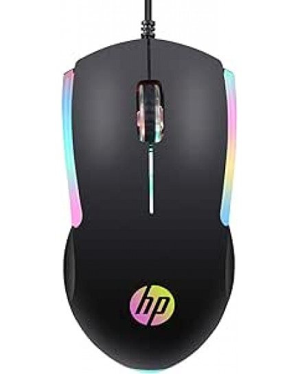 HP M160 USB Wired Gaming Optical Mouse with LED Backlight