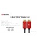 Speiral HDMI to DisplayPort 3METER Cable 4K 60 Hz SPHDC3