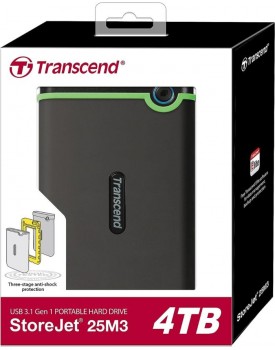 Transcend 4TB StoreJet 25M3 Ex...